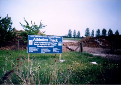 Waterside Athletics Track Construction
