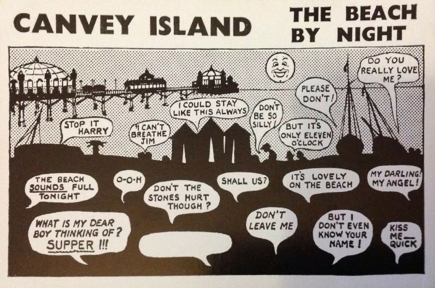 Comic Canvey Postcard