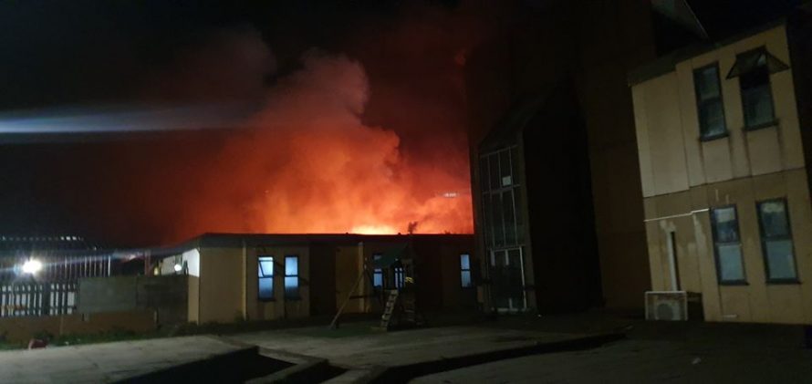 Jewish Centre on Fire