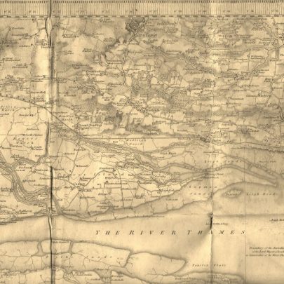 Undated map showing Canvey possibly late 1880's. | Annette Williamott