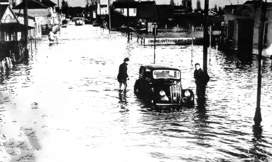During the flood but where??