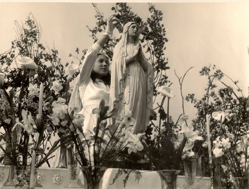 May Queen at the Convent