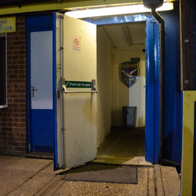 Clubhouse at Canvey FC