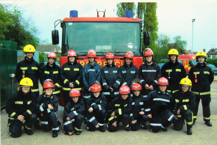 School and Fire Station meet | Courtesy of Canvey Bus Museum