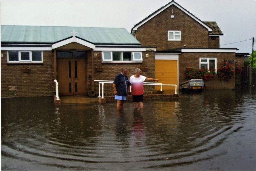 St Annes flooding July 2014
