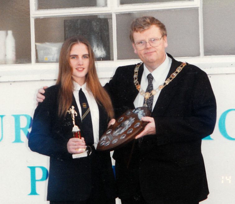 Nikki Berwick WAKO European Champion in 1994