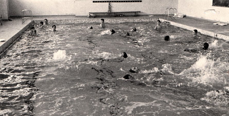 Swimming | Courtesy of Canvey Bus Museum