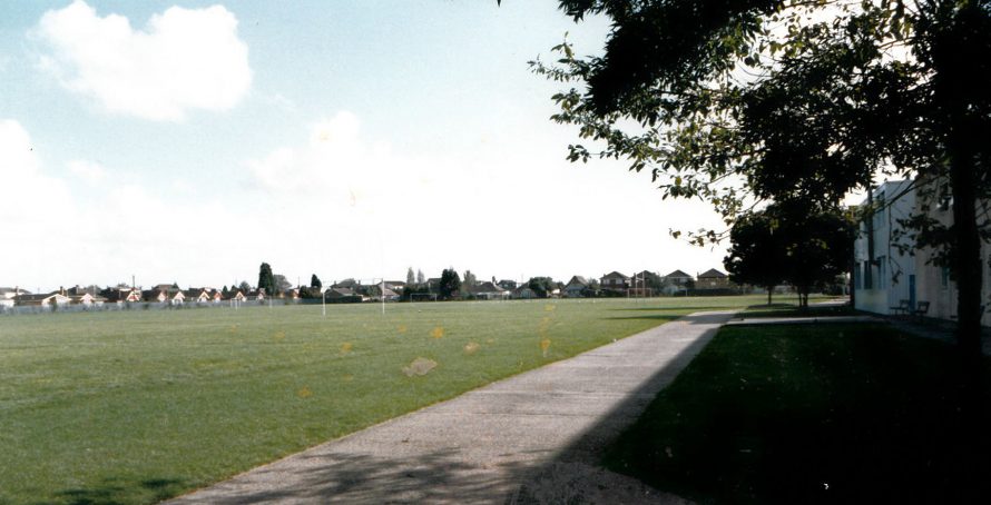 Furtherwick school field | Courtesy of Canvey Bus Museum