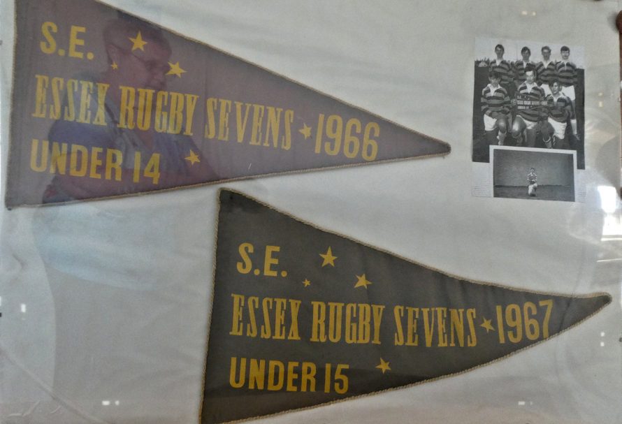Rugby Pennants | Courtesy of Canvey Bus Museum