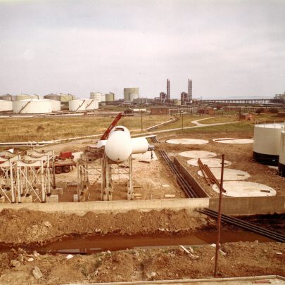 1969 Development of the site
