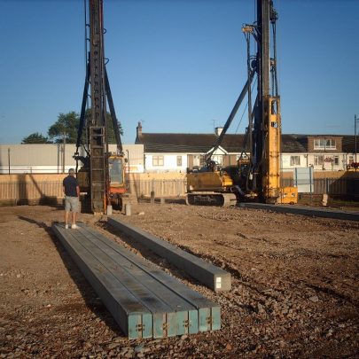 The rubble that was Furtherwick Park in 2010