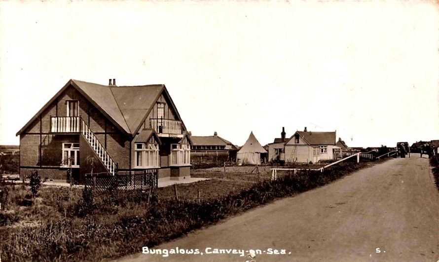Two old bungalow pictures