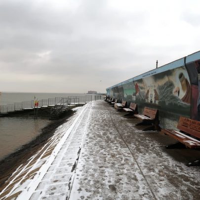 Snowy Canvey during Lockdown 3 | Charles March