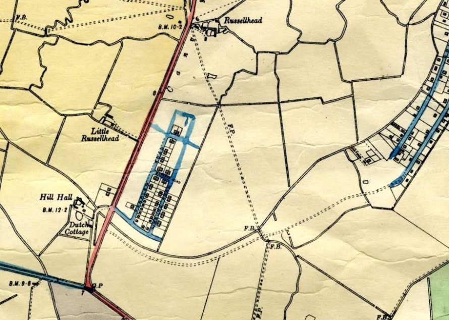 Map showing location of the Dutch Village Estate