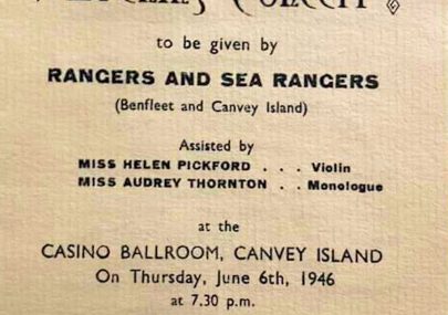 Rangers and Sea Rangers Concert 1946