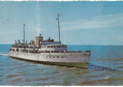 Eagle Steamer Post Card c1959/60