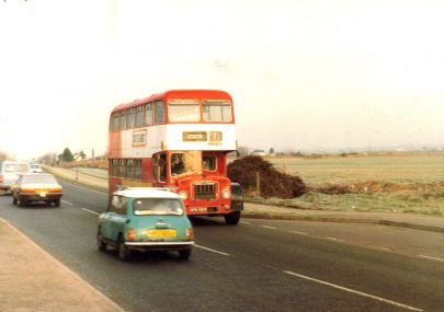 c1987 Matchbox Staff Bus