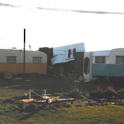 Thorney Bay Camp 1987 Hurricane | Kevin Raven