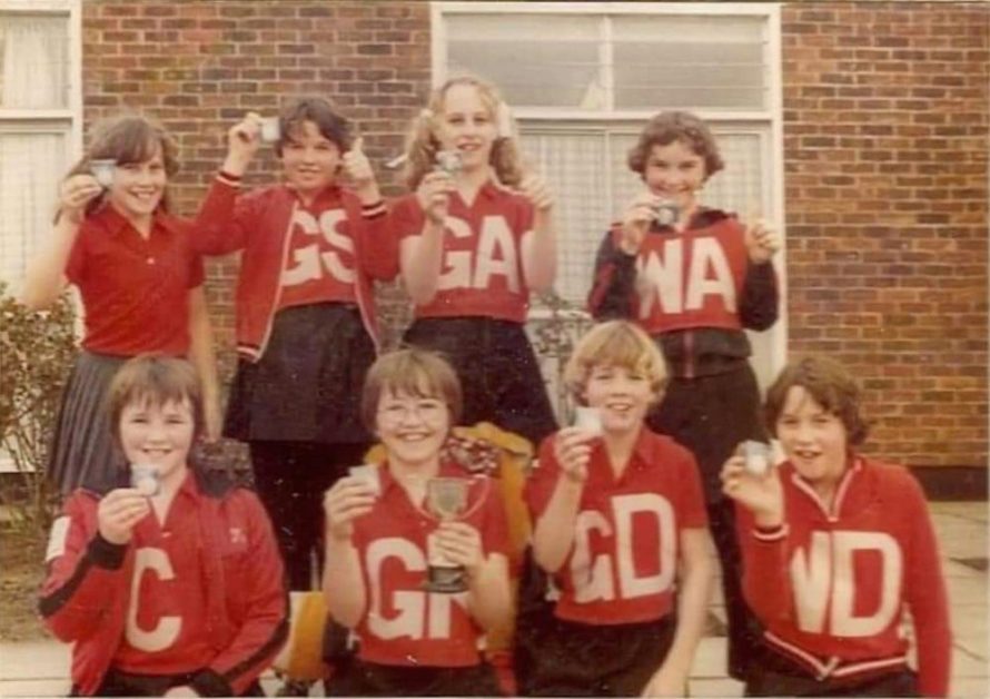 1980s Northwick Park School Netball Team