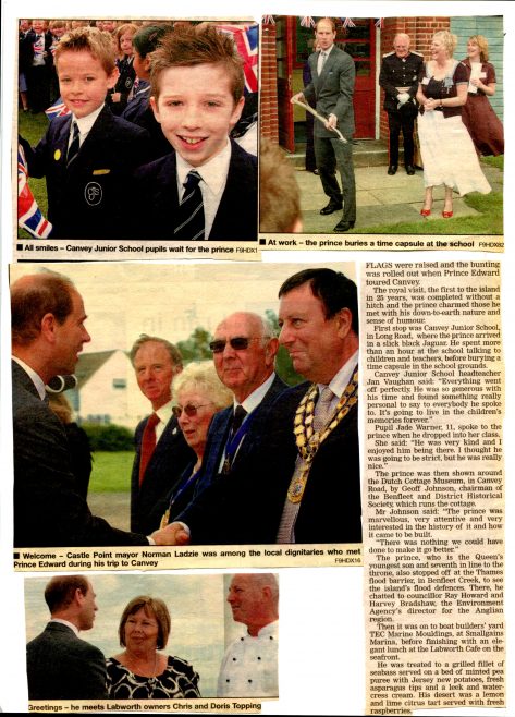Prince Edwards Visit 2008