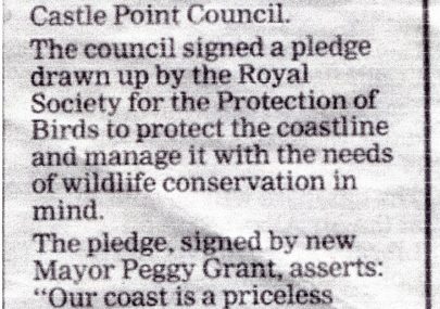 Mayor Peggy's wildlife pledge