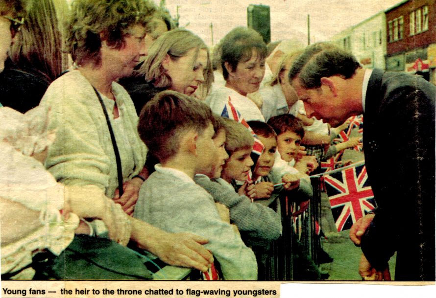 Prince Charles' visit 1997