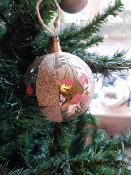 Woolworths glass bauble
