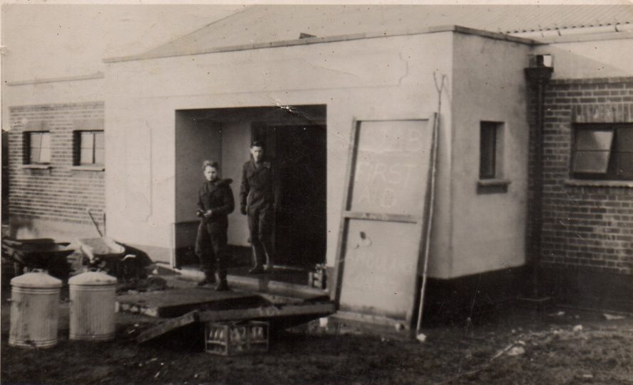 War Memorial Hall opened the night of the Flood. RAF personnel used the hall for mess.