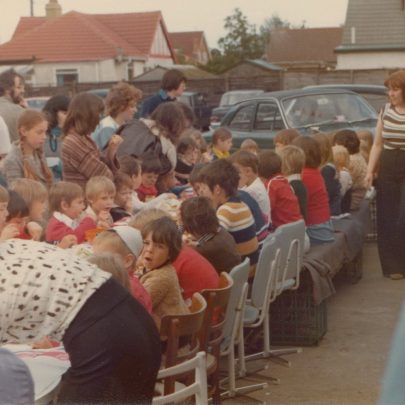 The Queen's Silver Jubilee Street Party in 1977
