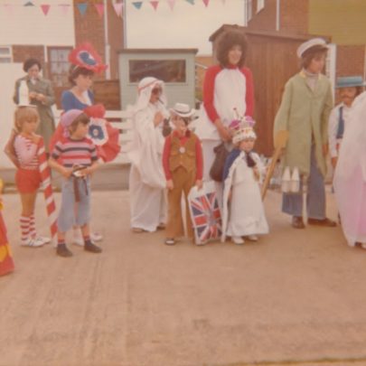 The Queen's Silver Jubilee Street Party in 1977