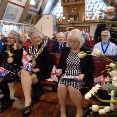Visiting Dignitaries including Southend's Lady Mayor. | Janet Walden