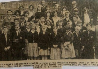 School Trip to Wedgewood Properties 1959
