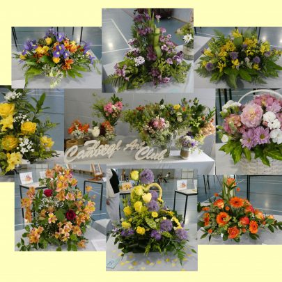 Some of the lovely floral displays