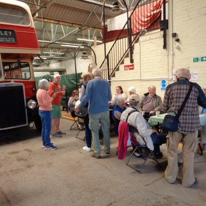 Hadleigh Camera Group at the Transport Museum.