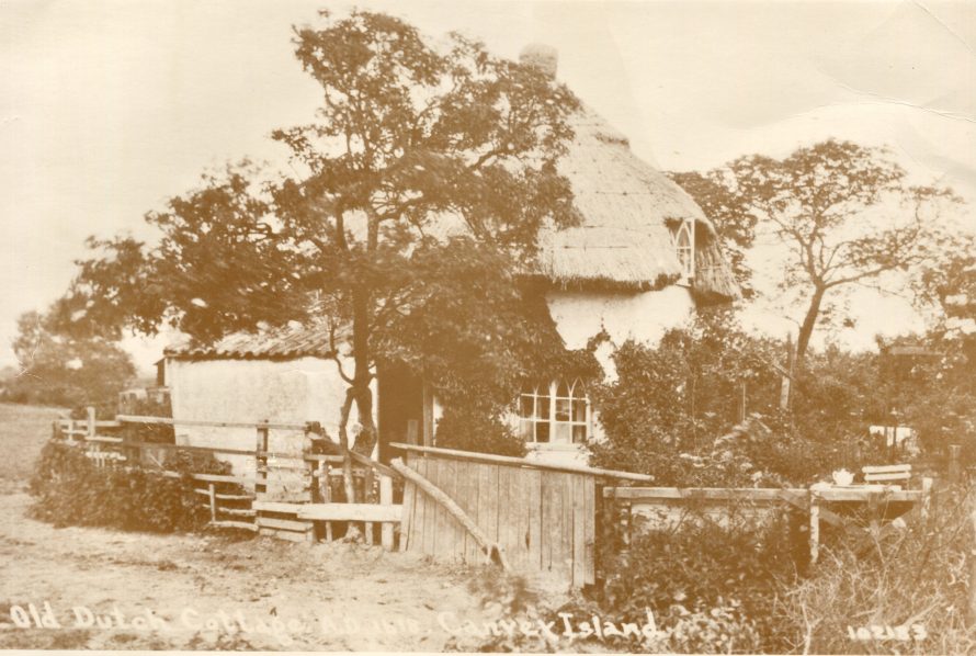 Old picture of the Dutch Cottage