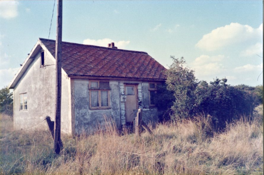 Very old bungalow with typical diamond tiles