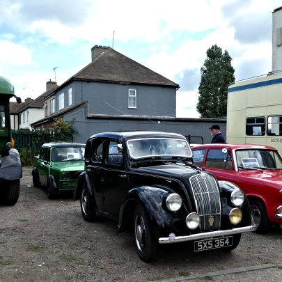 Some visiting classic cars