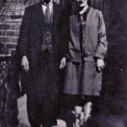 Albert David Noble with daughter Emily Ethel