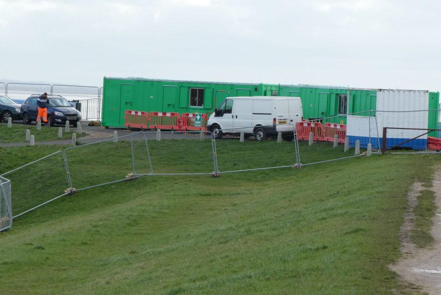 Compound at the disabled area by Thorney Bay