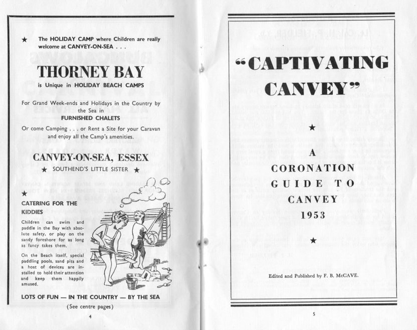 1953 Coronation edition of Captivating Canvey