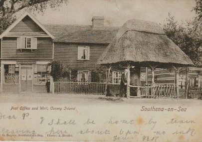 1903 postcard of Canvey Village