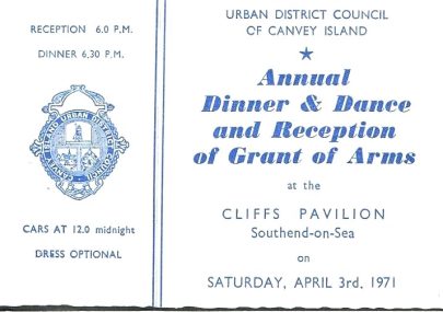 CIUDC Dinner and Dance 1971