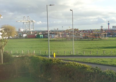 New cranes for London Gateway Port.