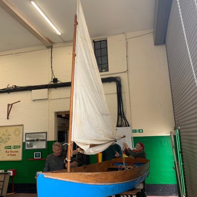 Prout's folding canvas sailing boat