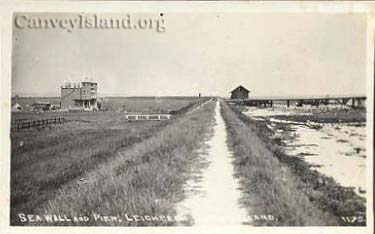 The influence of a Crippled Old Lady, Canvey 1940s