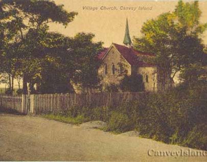 Canvey Island - Trees in bloom - St Katherine's Church | David Bullock
