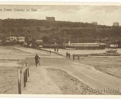 Tide is out - crossing the creek from Canvey to Benfleet | Jim Gray