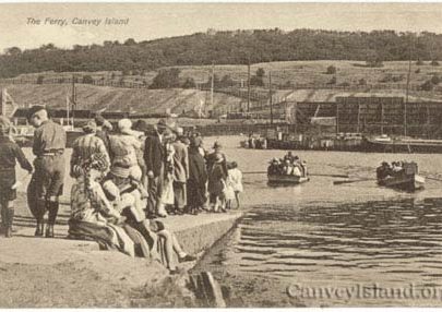 Queing to leave Canvey Island by Ferry | Jim Gray