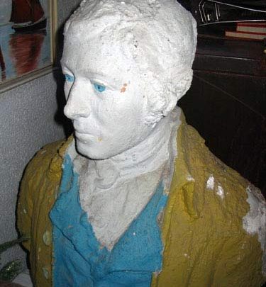 Bust reportedly from Poets Corner in Wintergardens | (c) David Bullock
