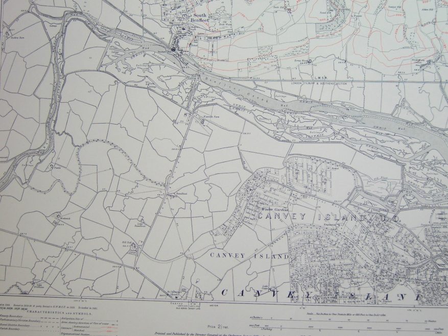 1932 OS Map
